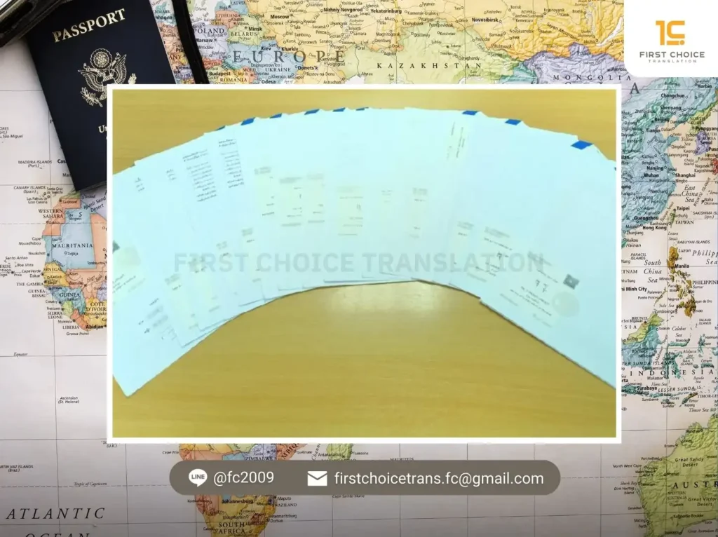 รับรองเอกสารกงสุล และสถานทูตประจำประเทศไทย 27 document 1 4 1 รับรองเอกสาร