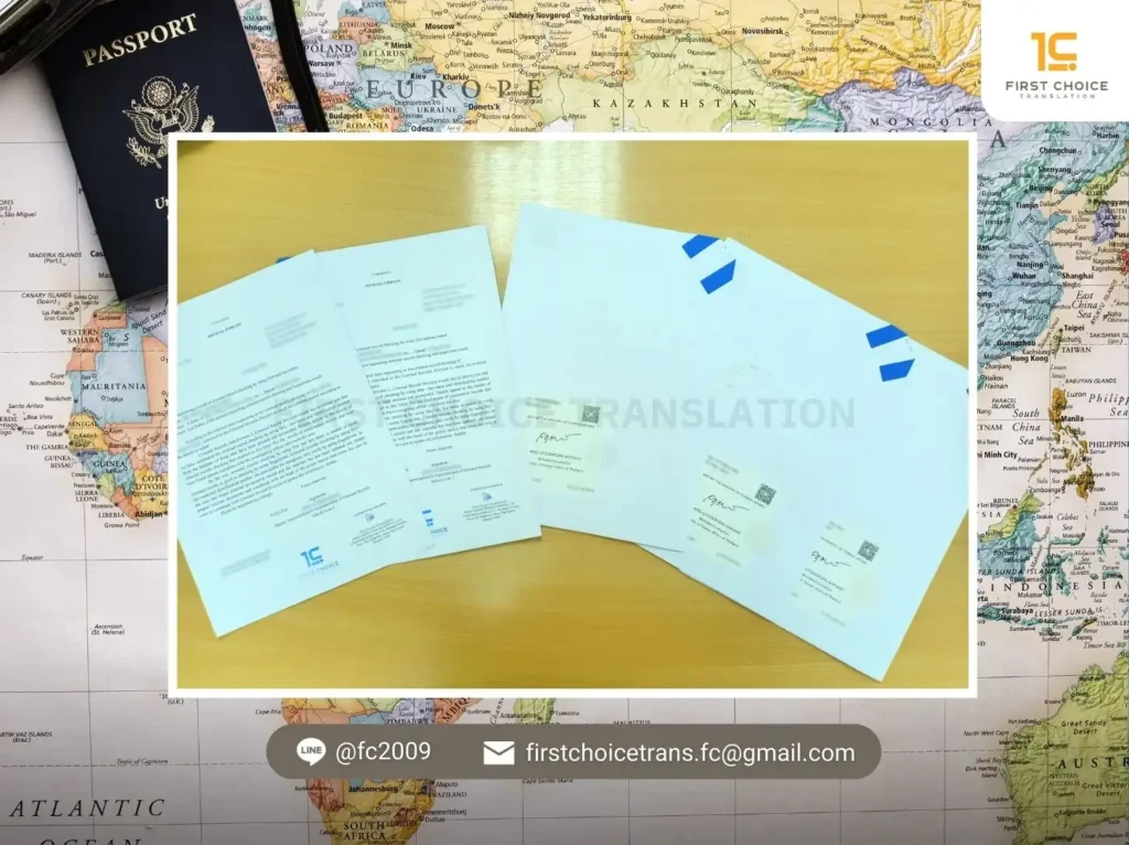 รับรองเอกสารกงสุล และสถานทูตประจำประเทศไทย 22 document 1 9 1 รับรองเอกสาร
