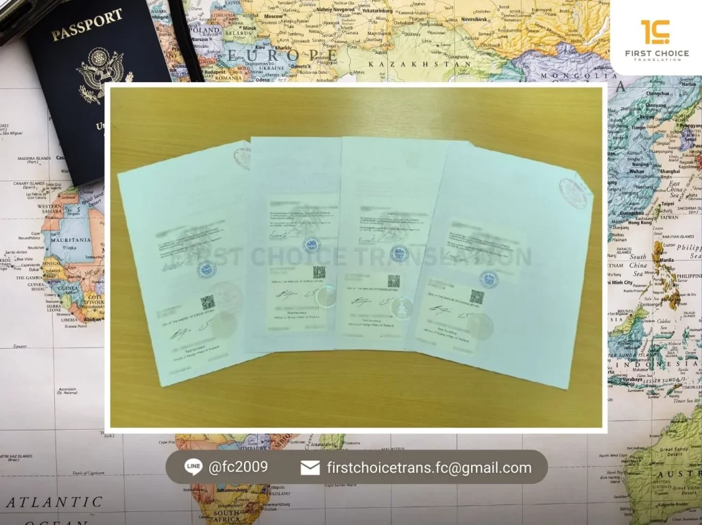 รับรองเอกสารแปลโดยนักแปลขึ้นทะเบียนจากศาลเยอรมนี 22 document austria 2