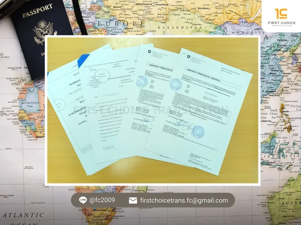 รับรองเอกสารแปลโดยนักแปลขึ้นทะเบียนจากศาลเยอรมนี 25 document switzerland 2