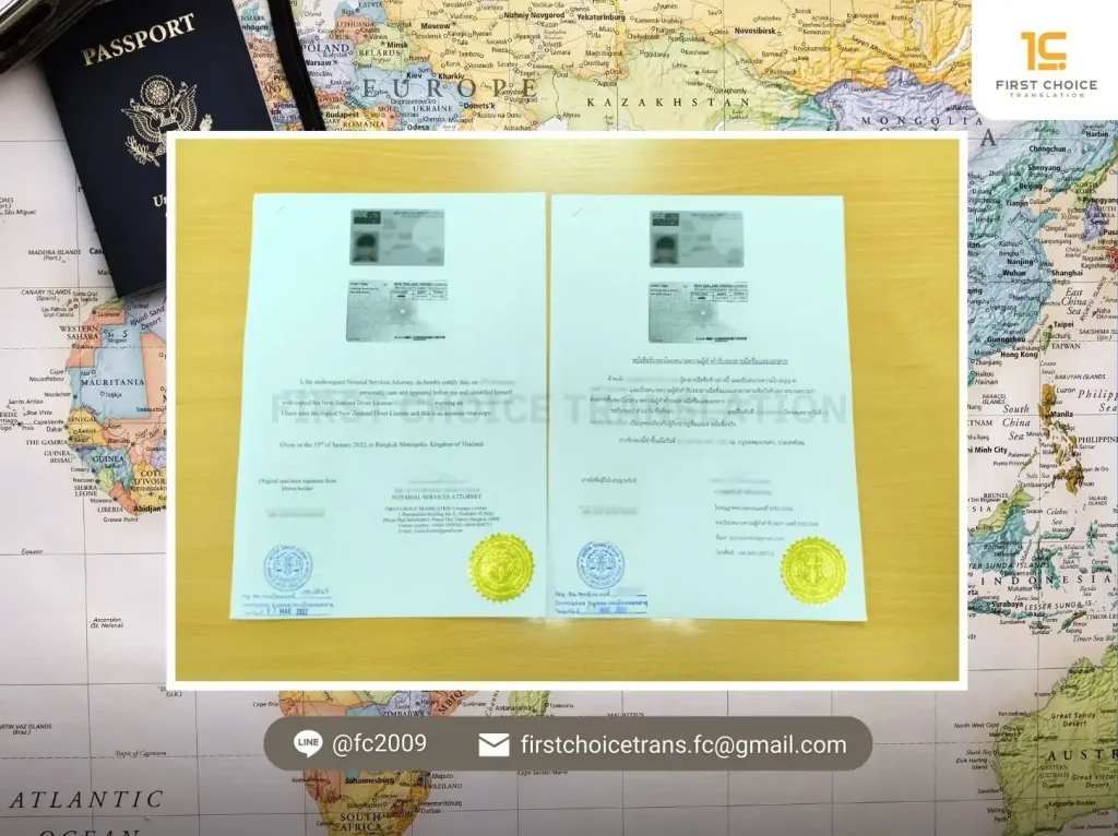 รับรองเอกสารโนตารีโดยทนายความ 18 document โนตารี 4